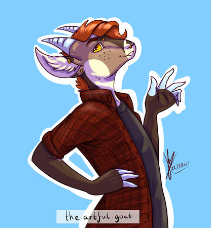 Shaded bust Shaded bust